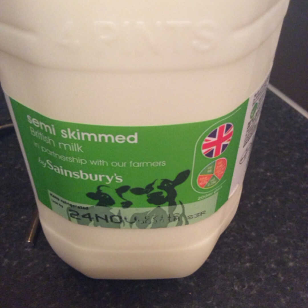 Sainsbury's Semi-Skimmed Milk