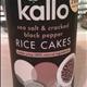 Kallo Sea Salt & Cracked Black Pepper Rice Cakes