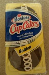 Hostess Golden Cup Cakes - Yellow Cake with Creamy Filling