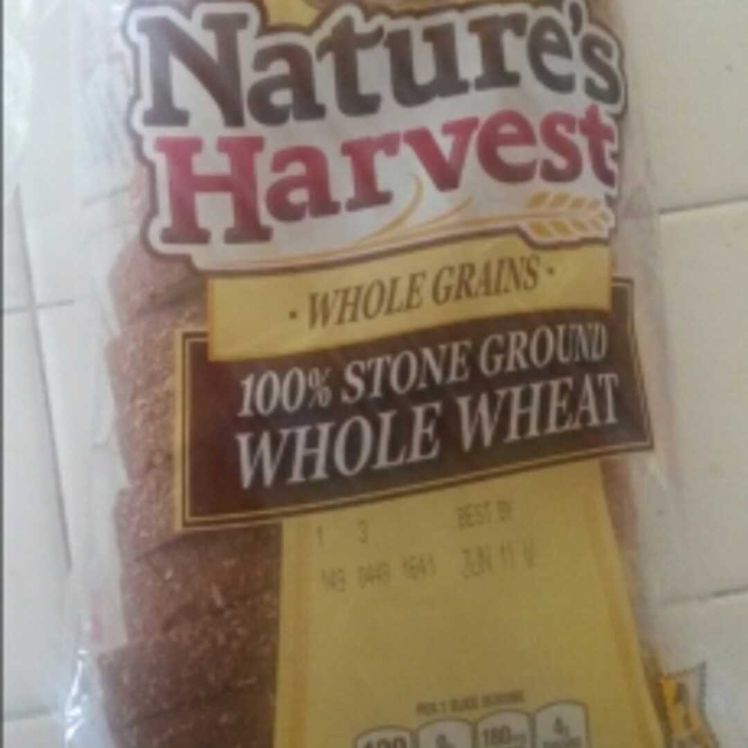Nature's Harvest 100% Stone Ground Whole Wheat Bread