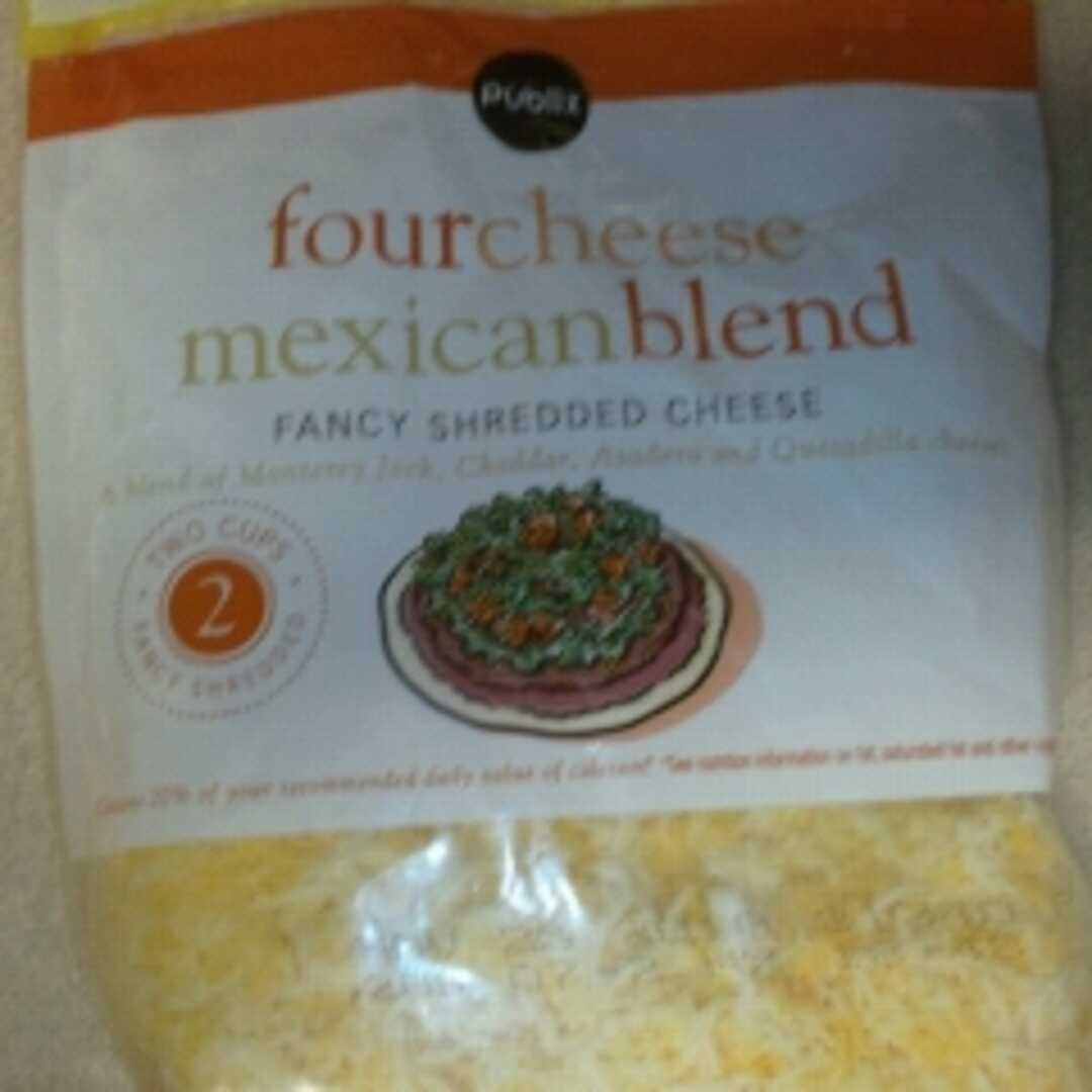 Publix Fancy Shredded Four Cheese Mexican Blend