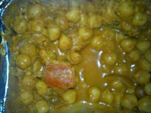 Cooked Dry Chickpeas (Fat Not Added in Cooking)