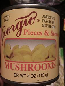 Giorgio Pieces & Stems Mushrooms (115g)