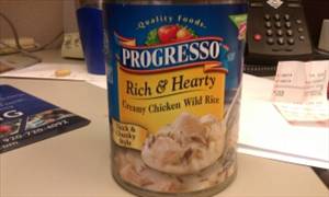 Progresso Rich & Hearty Creamy Roasted Chicken Wild Rice Soup