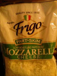 Frigo Low Moisture Part Skim Mozzarella Shredded Cheese