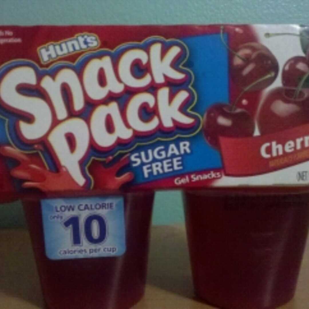 Hunt's Sugar Free Cherry Jello Snack Pack