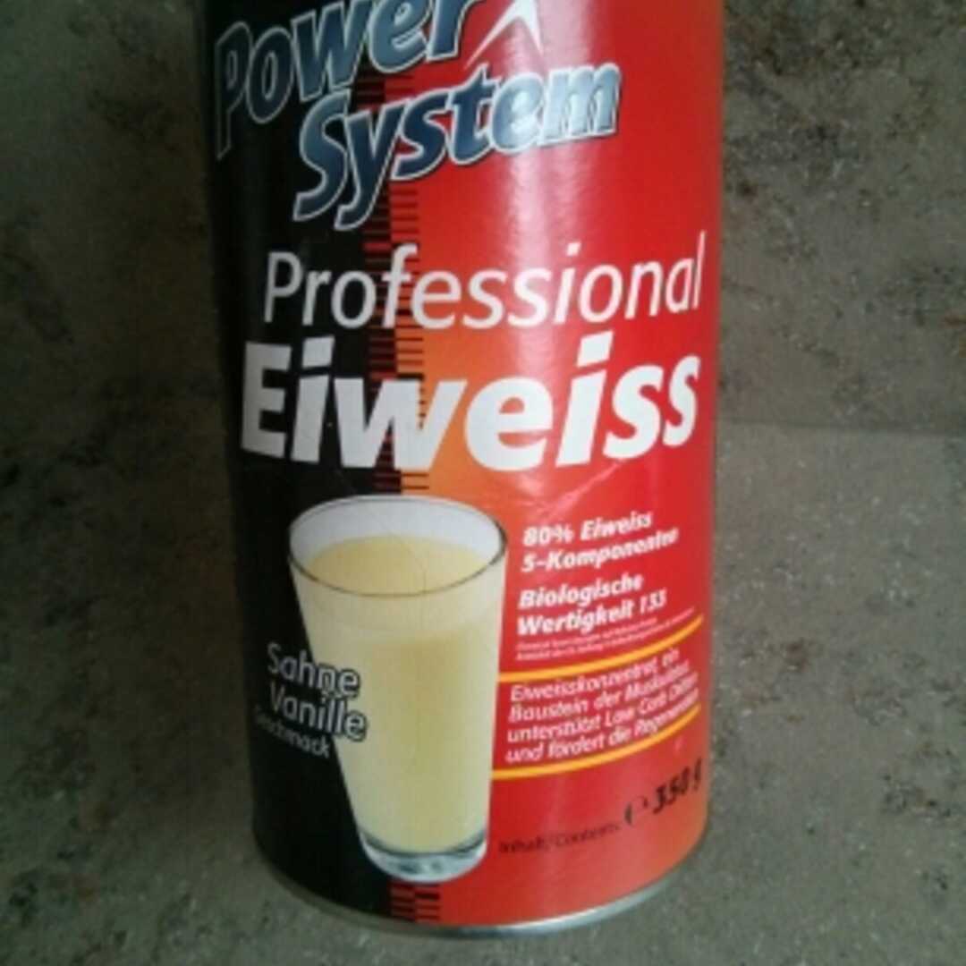 Power System Professional Eiweiß Sahne Vanille