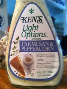 Ken's Steak House Lite Creamy Parmesan with Cracked Peppercorn Dressing