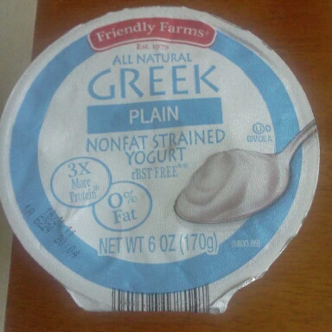Friendly Farms Greek Style Nonfat Yogurt - Plain