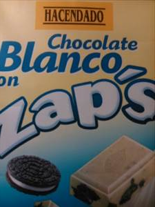 Hacendado Chocolate Blanco con Zaps