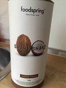 Foodspring Shape Shake Cocos Crisp