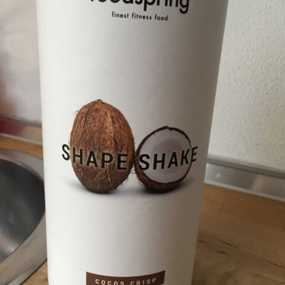 Foodspring Shape Shake Cocos Crisp