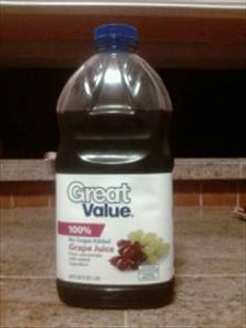 Great Value 100% Grape Juice
