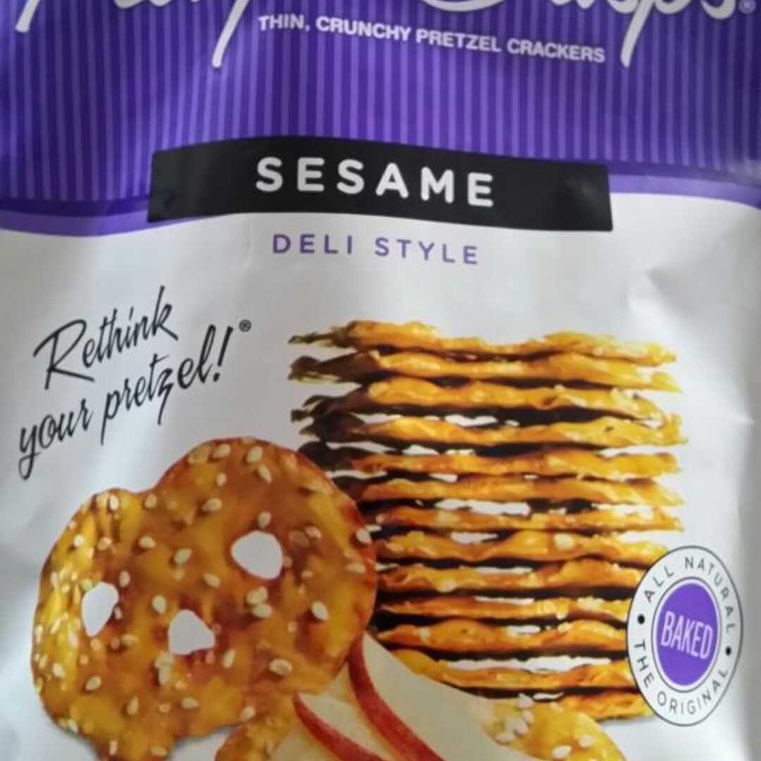 The Snack Factory Pretzel Crisps - Sesame