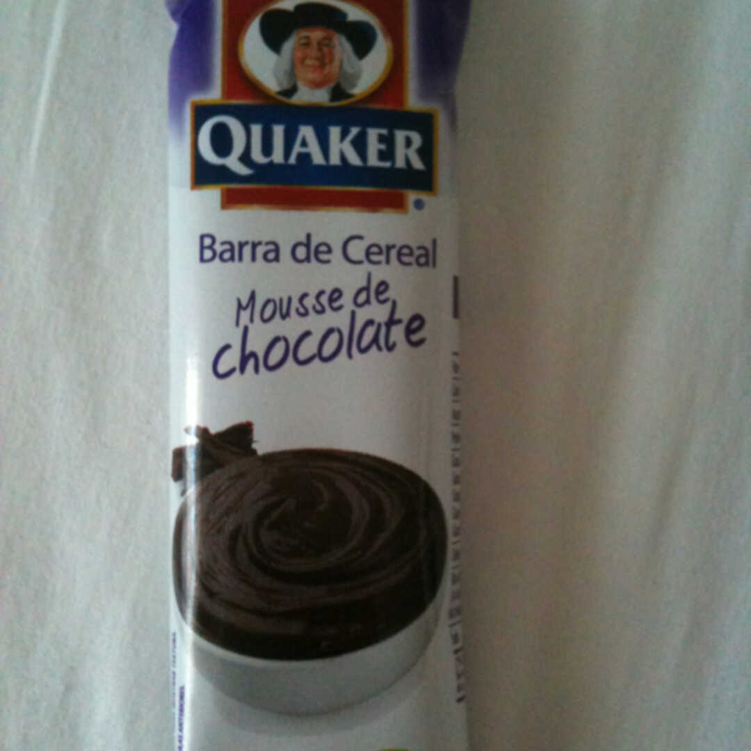 Quaker Barra de Cereal Mousse de Chocolate