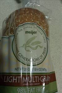 Meijer Light Multi-grain Bread