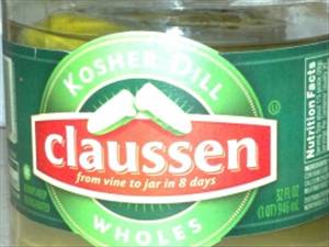 Claussen Kosher Dill Pickle Wholes