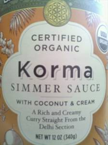 Trader Joe's Korma Simmer Sauce