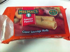 Mrs Mac's Giant Sausage Roll