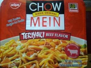 Nissin Chow Mein Teriyaki Beef Flavor
