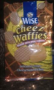 Wise Foods Cheez Waffies Crispy Cheese Sandwiches