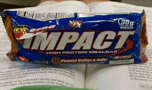 VPX Zero Impact High Protein Meal Bars - Peanut Butter & Jelly
