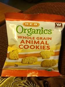 HEB Organics Whole Grain Animal Cookies