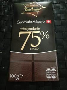 Dolciando & Dolciando Cioccolato Fondente 75%