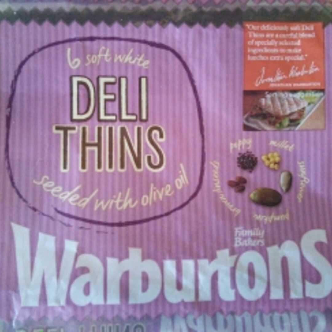 Warburtons Deli Thins Seeded with Olive Oil