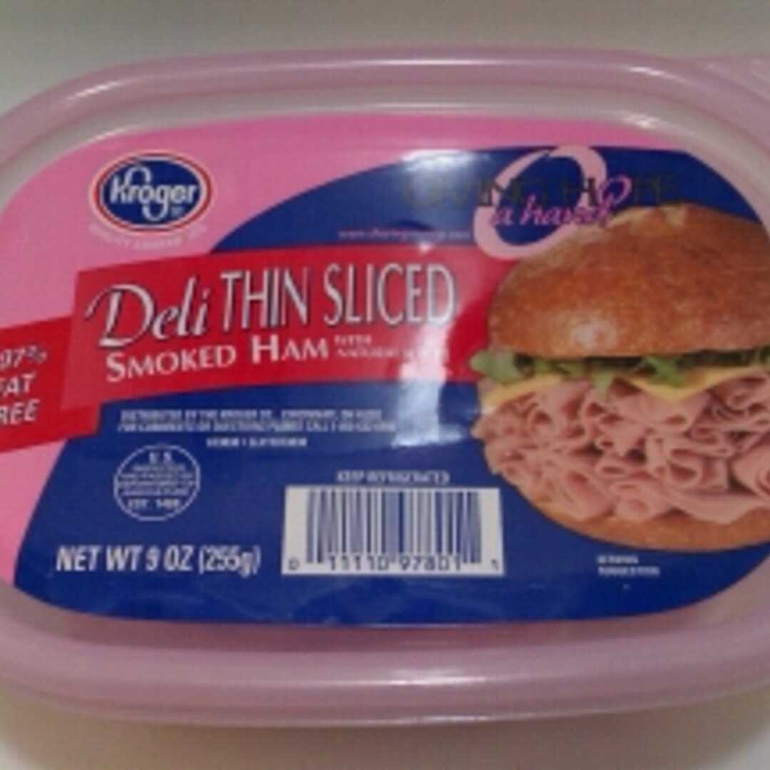 Kroger Deli Thin Sliced Smoked Ham