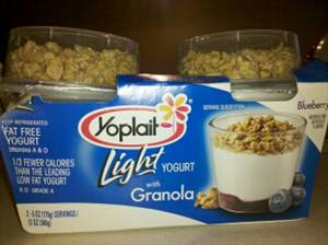 Yoplait Light Yogurt with Granola - Blueberry
