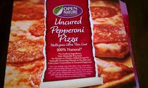 Open Nature Uncured Pepperoni Pizza