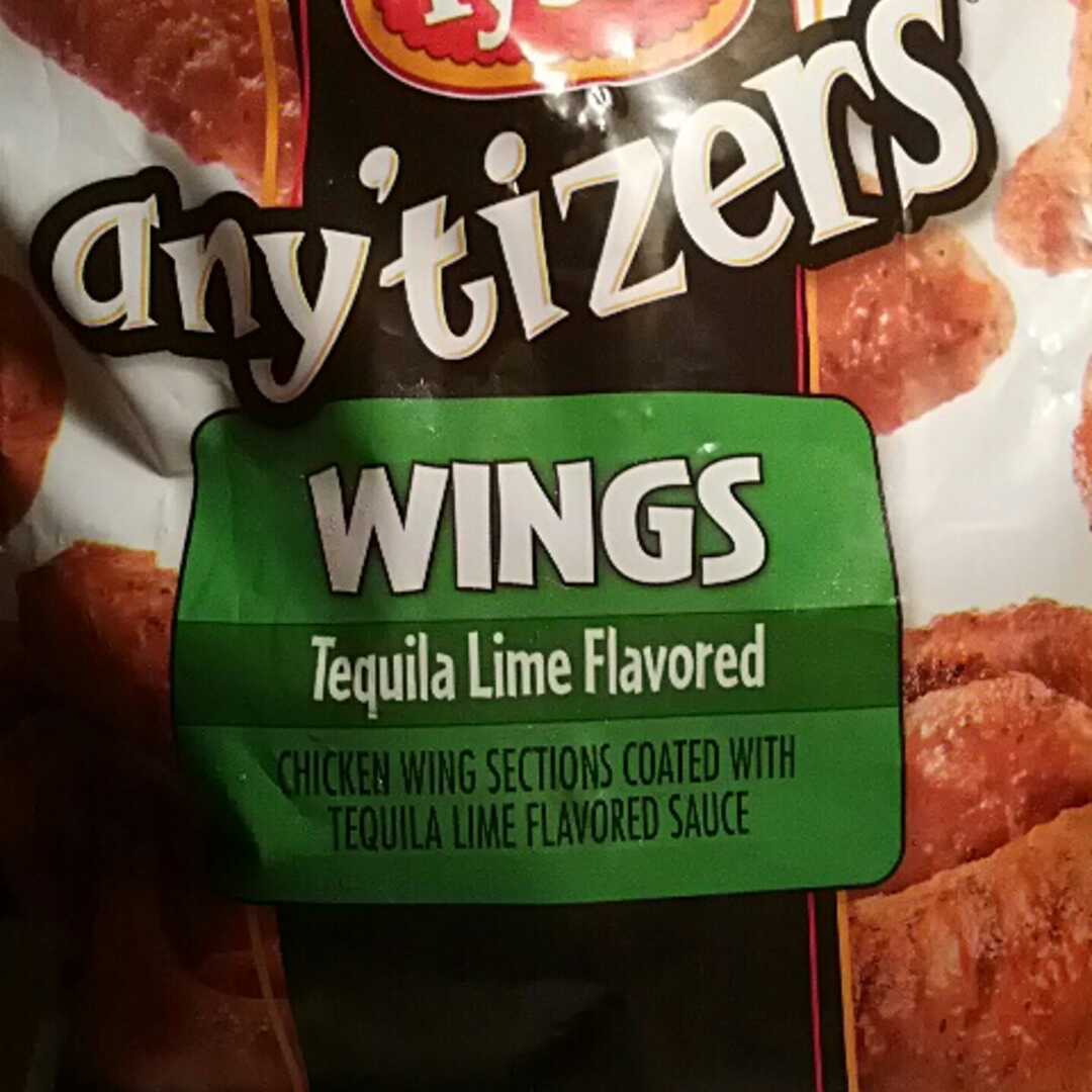 Tyson Foods Any'tizers Tequila Lime Flavored Wings