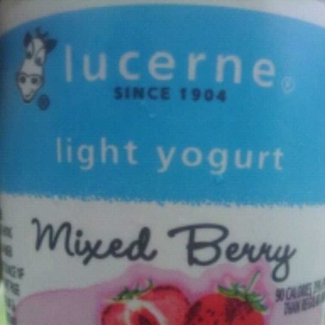 Lucerne Light Yogurt - Mixed Berry