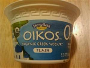Stonyfield Farm Oikos Organic 0% Fat Greek Yogurt
