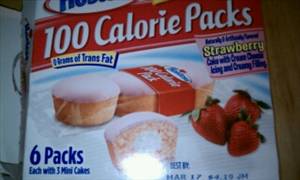 Hostess 100 Calorie Pack Strawberry Cakes