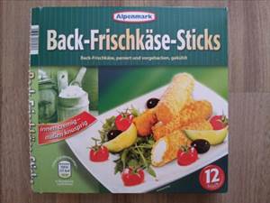 Alpenmark Back-Frischkäse-Sticks