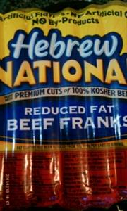 Hebrew National Reduced Fat Beef Franks
