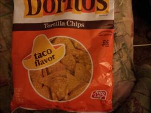 Doritos Taco Flavor Tortilla Chips