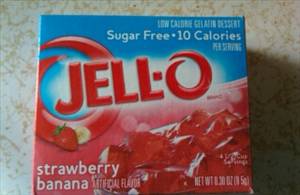 Jell-O Sugar Free Strawberry Banana Gelatin
