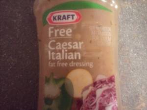 Kraft Fat Free Caesar Italian Dressing