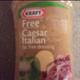 Kraft Fat Free Caesar Italian Dressing