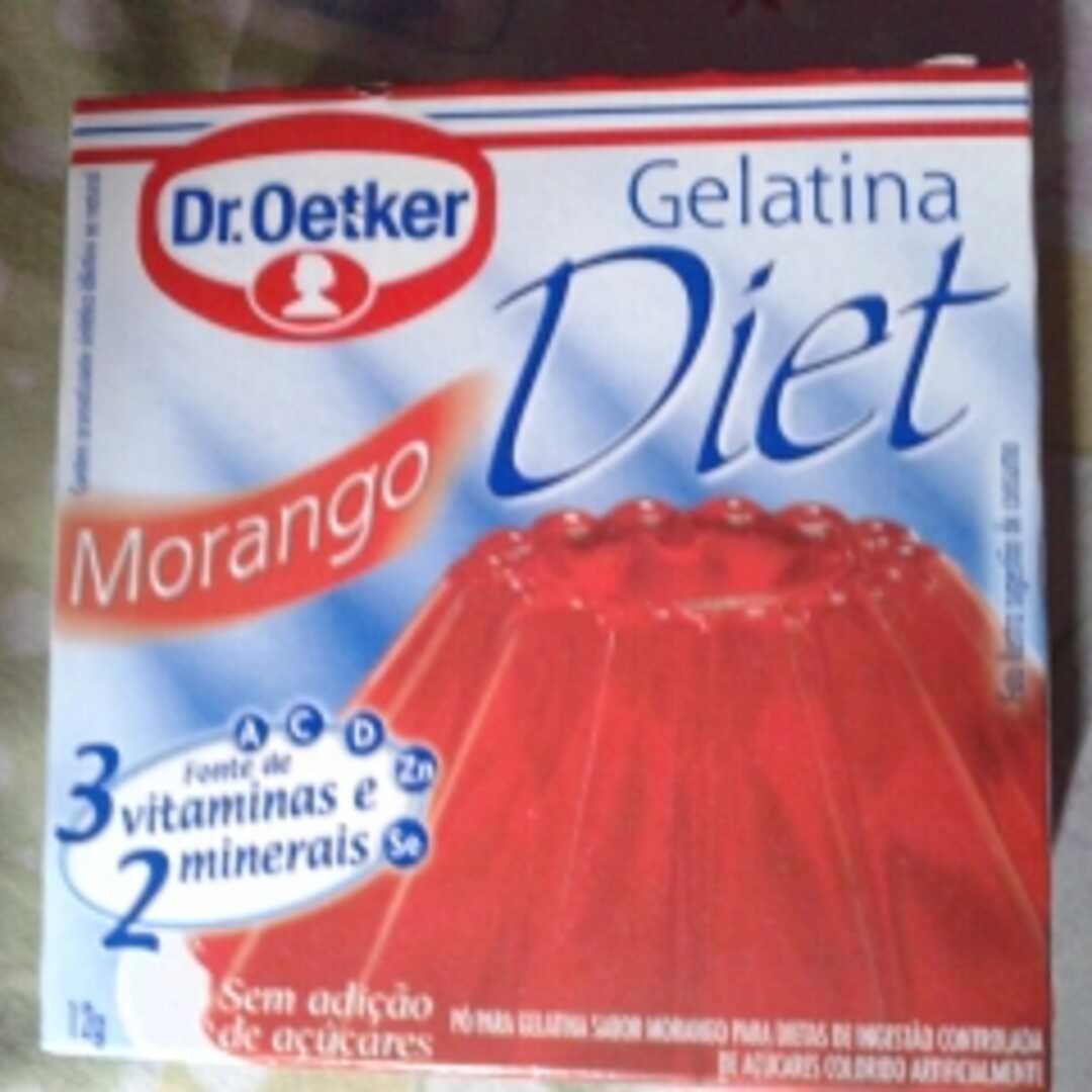 Dr. Oetker Gelatina Diet Morango
