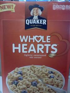 Quaker Whole Hearts Oat Cereal