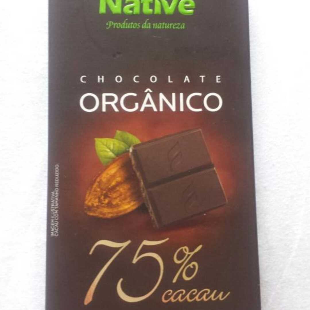Native Chocolate Orgânico 75% Cacau