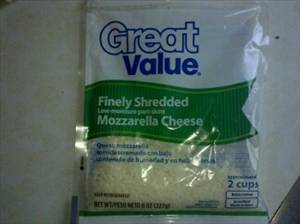 Great Value Fancy Low-moisture Part-skim Mozzarella Cheese Shredded