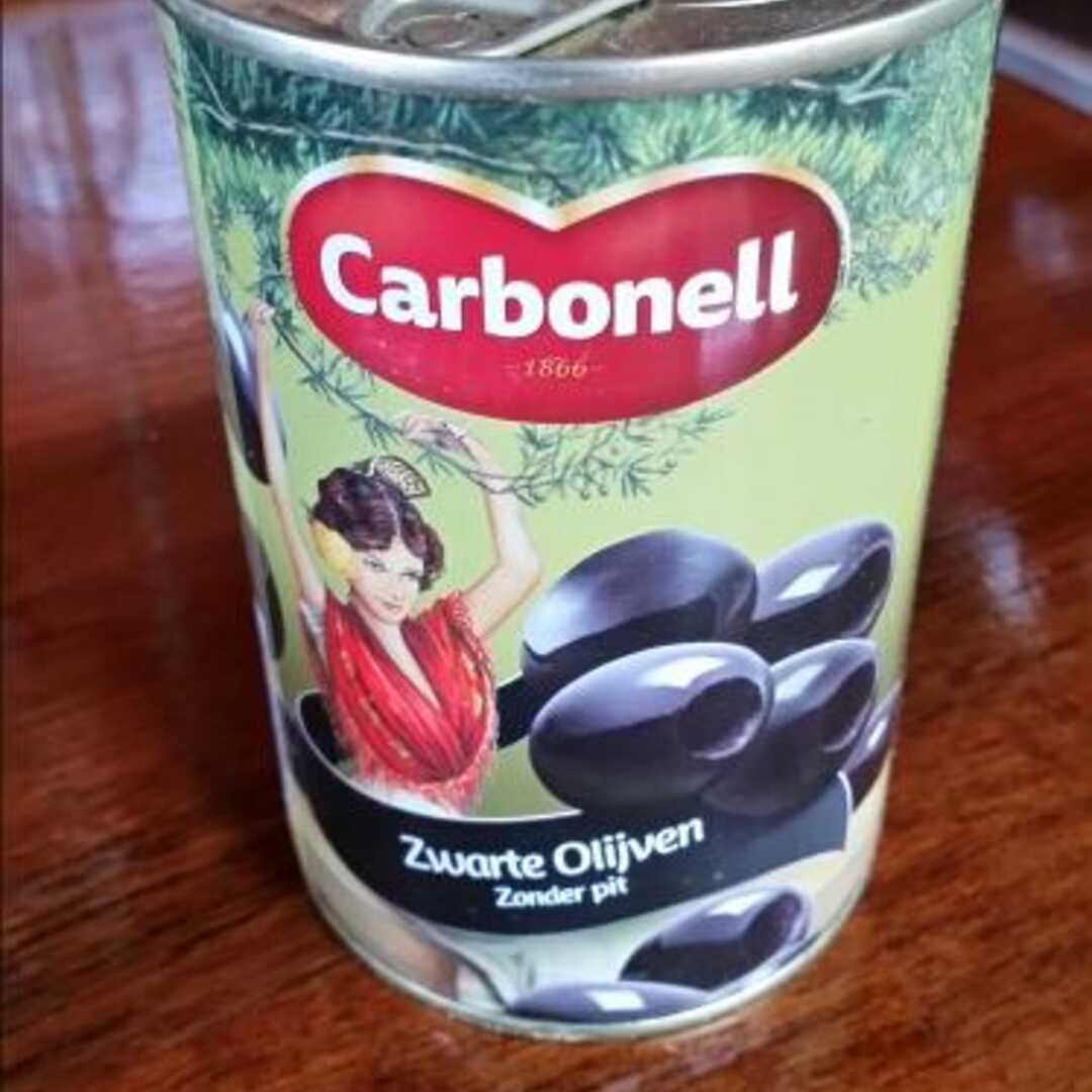 Carbonell Zwarte Olijven zonder Pit