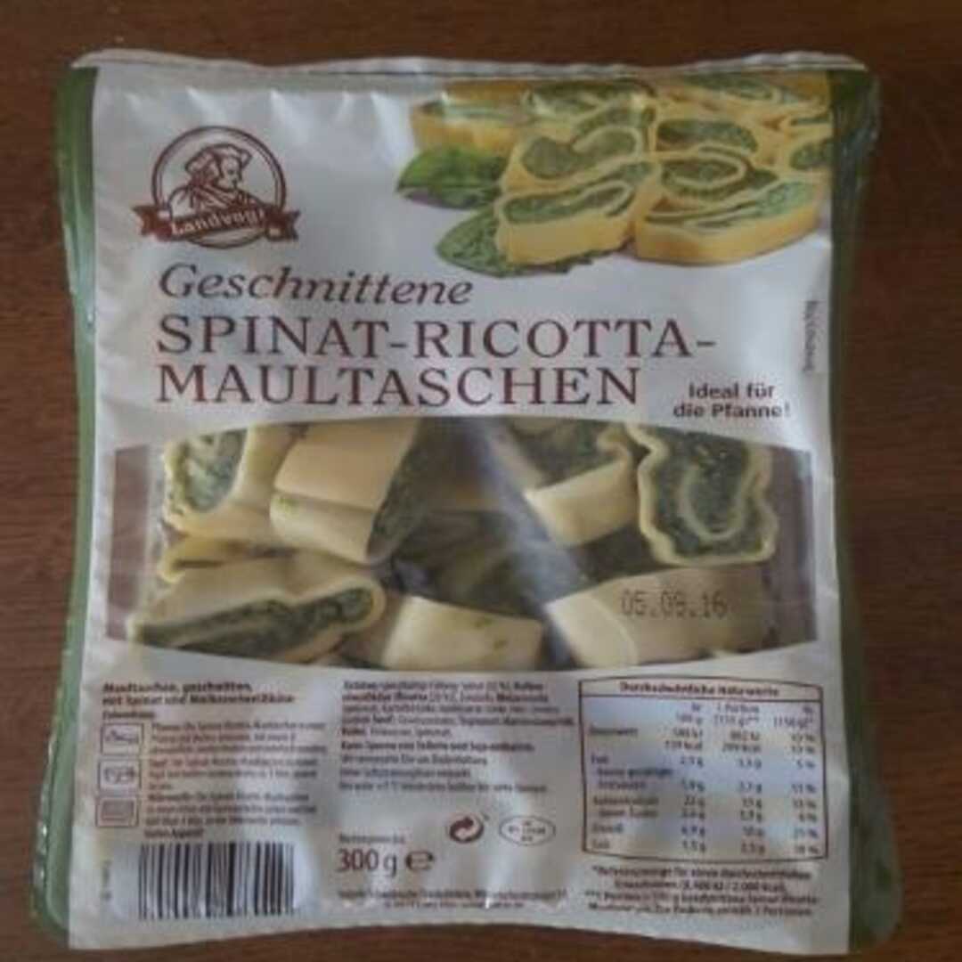 Landvogt Geschnittene Spinat-Ricotta-Maultaschen