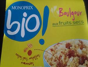 Monoprix Bio Boulgour aux Fruits Secs