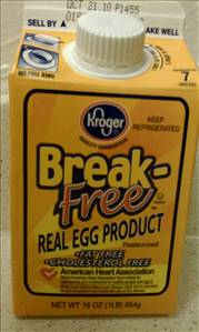 Kroger Break Free Egg Substitute
